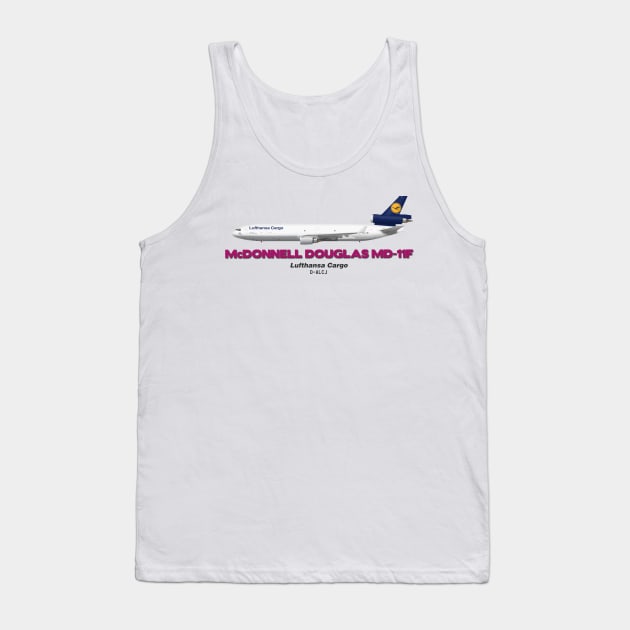 McDonnell Douglas MD-11F - Lufthansa Cargo Tank Top by TheArtofFlying